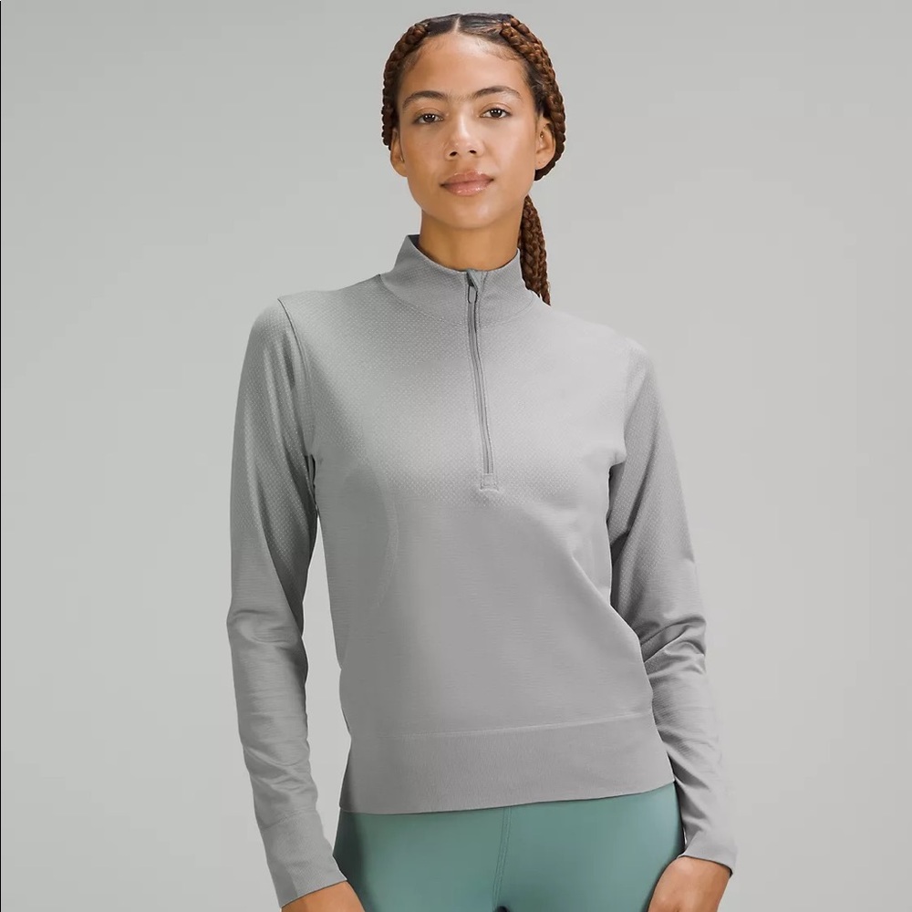 Swiftly Relaxed Half Zip Sz 8 NWT